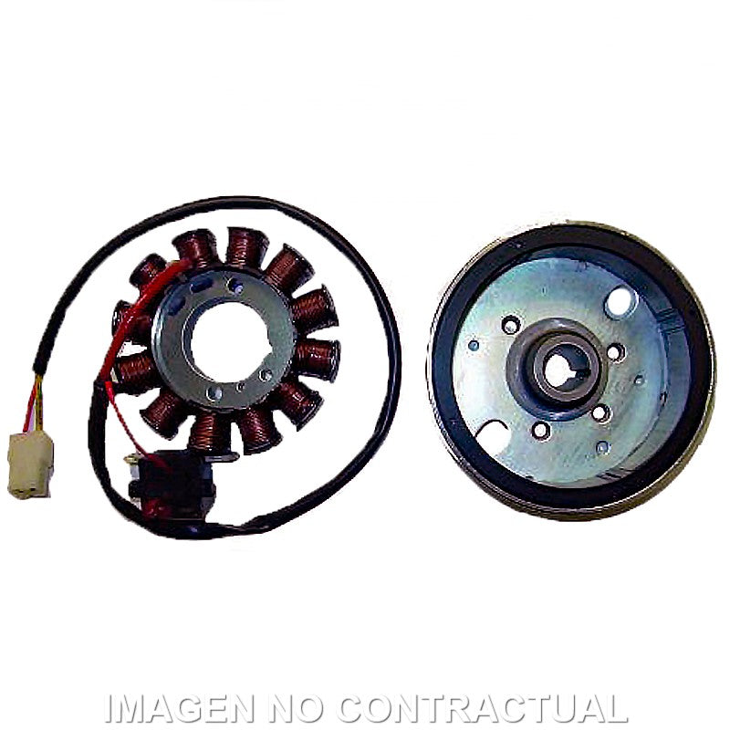 Volante Magnético 12 Polos 12V 120W