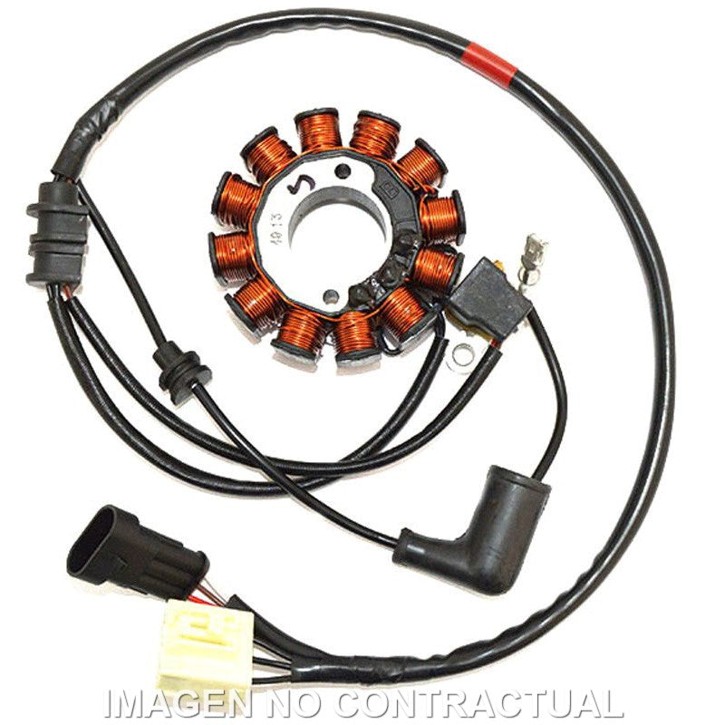 Stator Kokusan Trifase 12 polos Piaggio