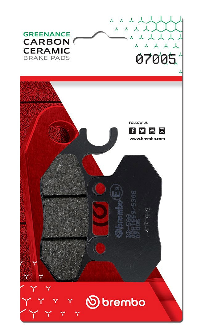 Pastillas de freno Brembo genuinas (7005)