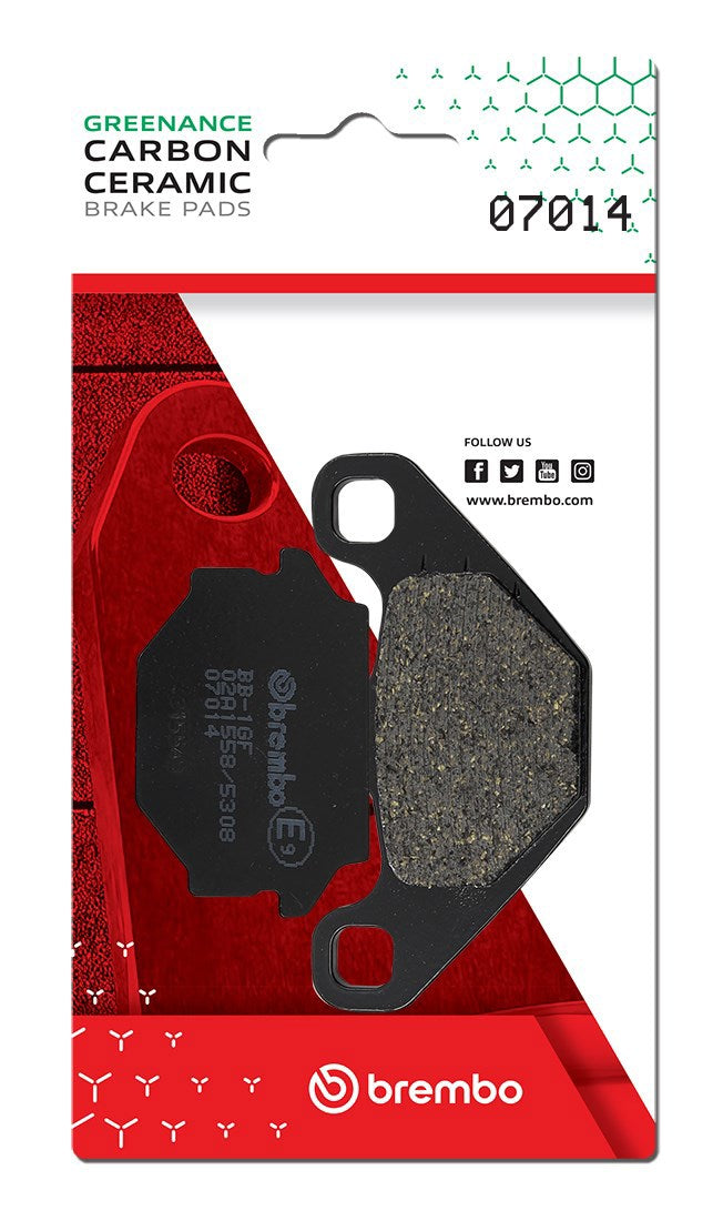Pastillas de freno Brembo genuinas (7014)