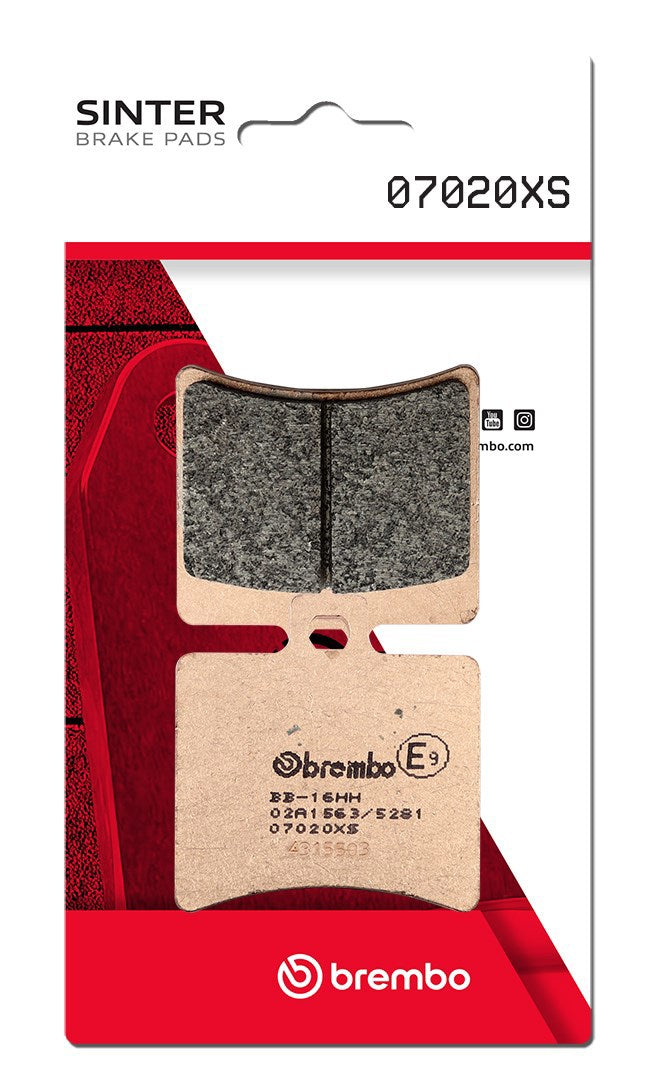 Pastillas freno Brembo sinterizadas (07020XS)
