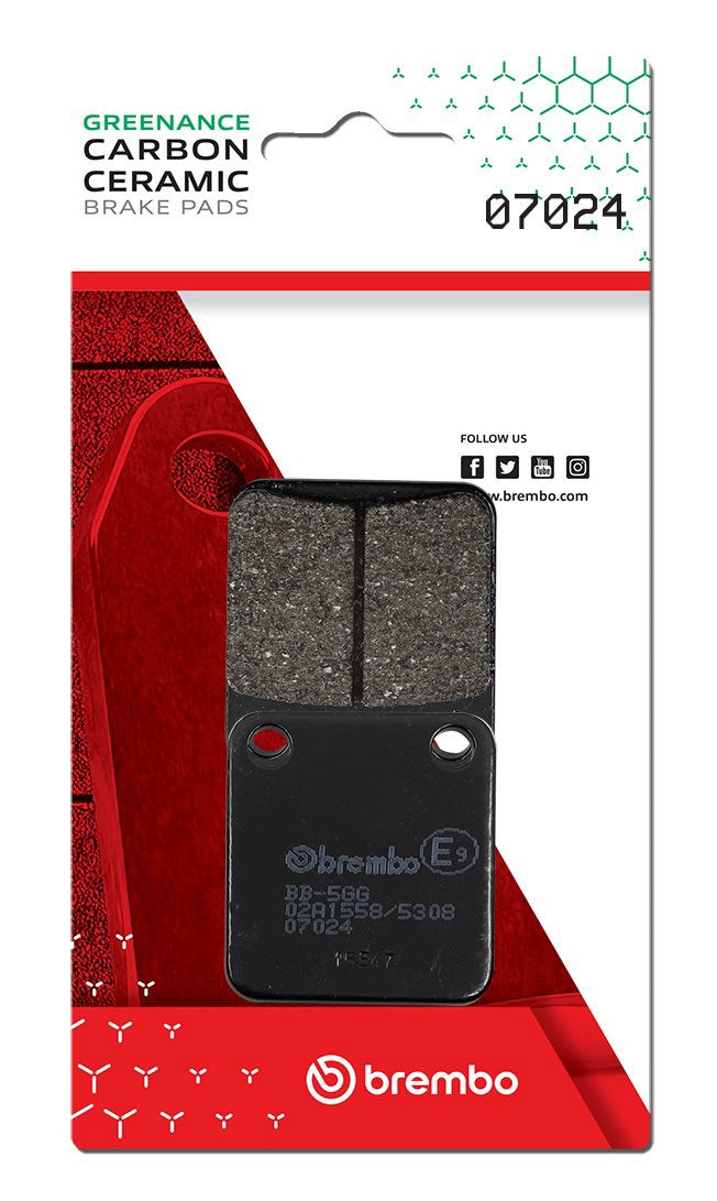 Pastillas de freno Brembo genuinas (7024)