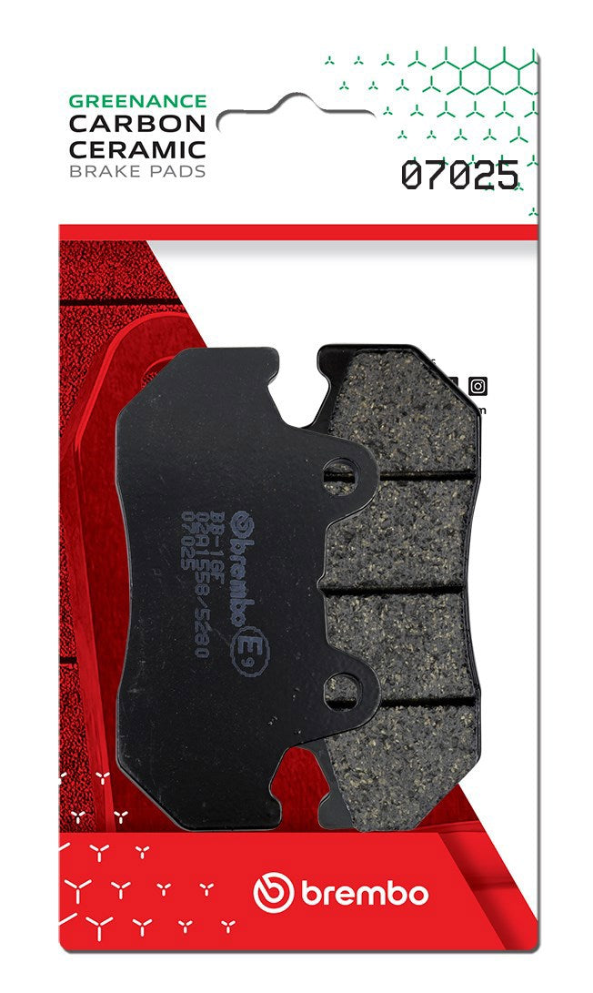 Pastillas de freno Brembo genuinas (7025)