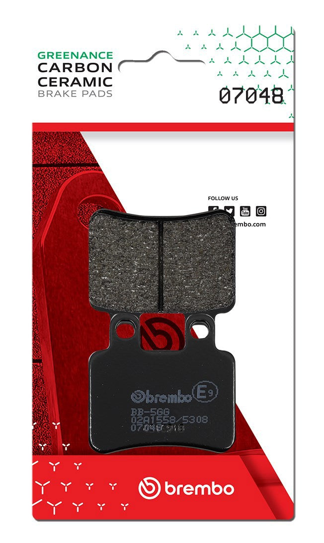 Pastillas de freno Brembo genuinas (7048)