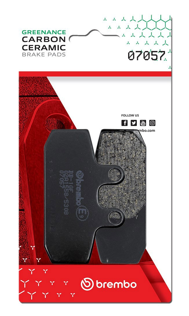 Pastillas de freno Brembo genuinas (7057)