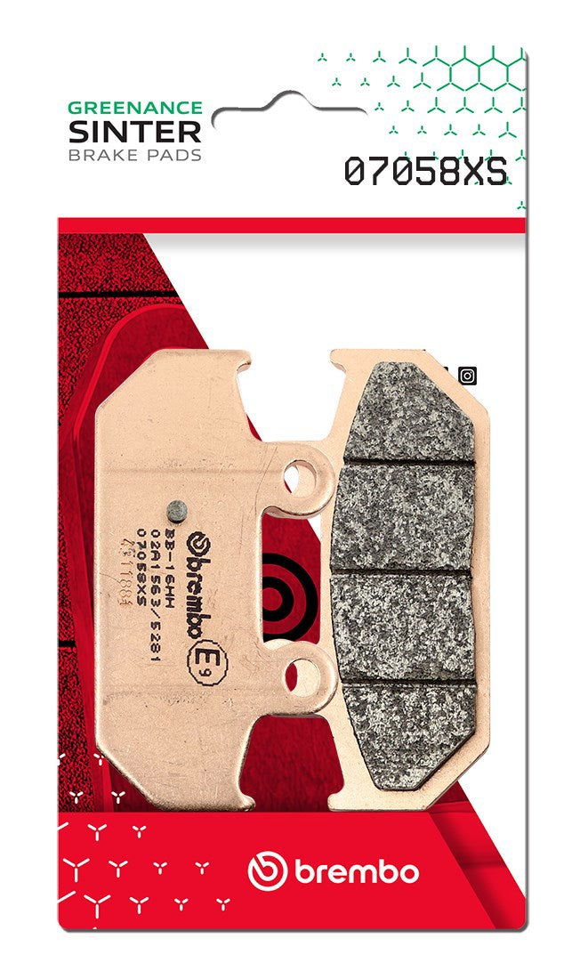 Pastillas freno Brembo sinterizadas (07058XS)
