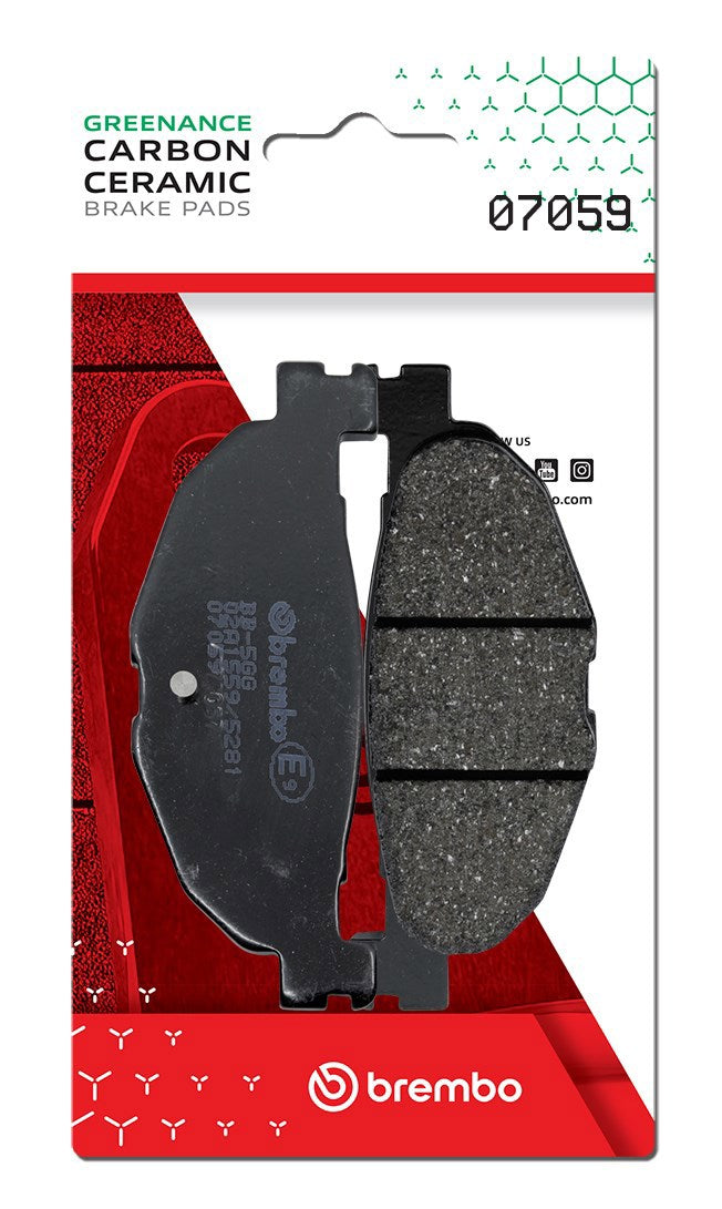 Pastillas de freno Brembo genuinas (7059)