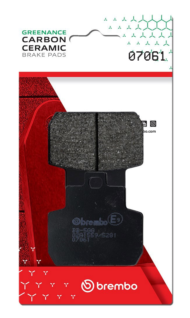 Pastillas de freno Brembo genuinas (7061)