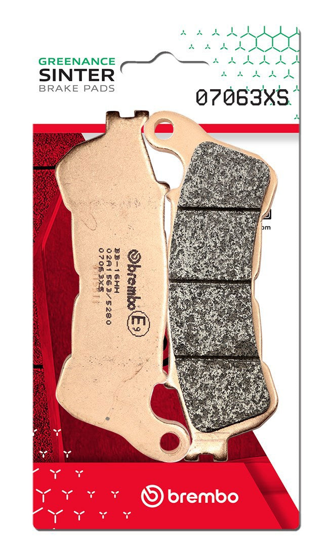 Pastillas freno Brembo sinterizadas (07063XS)