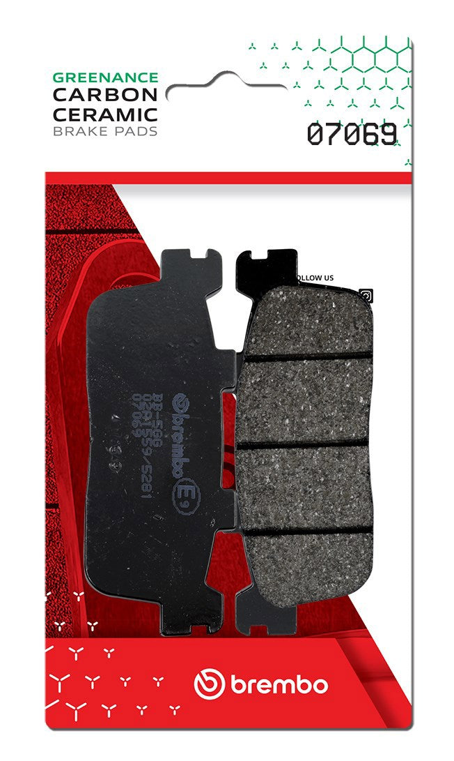 Pastillas de freno Brembo genuinas (7069)