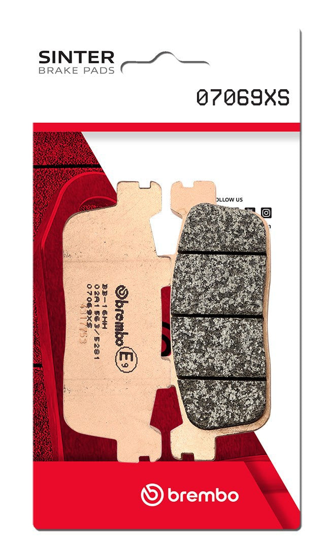 Pastillas freno Brembo sinterizadas (07069XS)