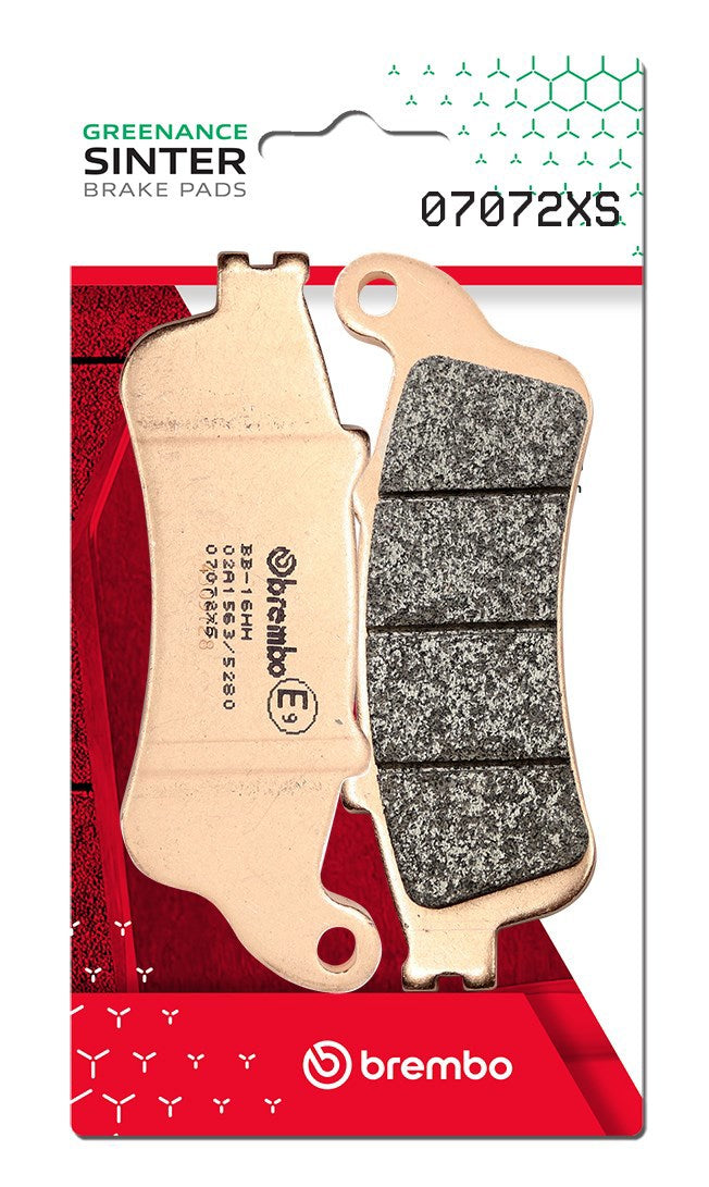 Pastillas freno Brembo sinterizadas (07072XS)