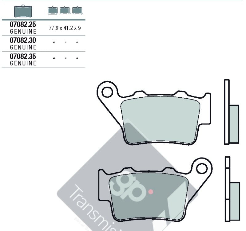 Pastillas de freno Brembo genuinas