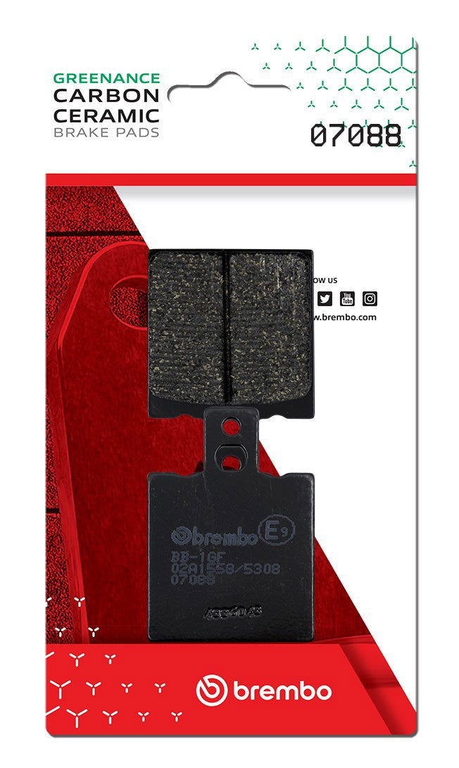 Pastillas de freno Brembo genuinas (7088)