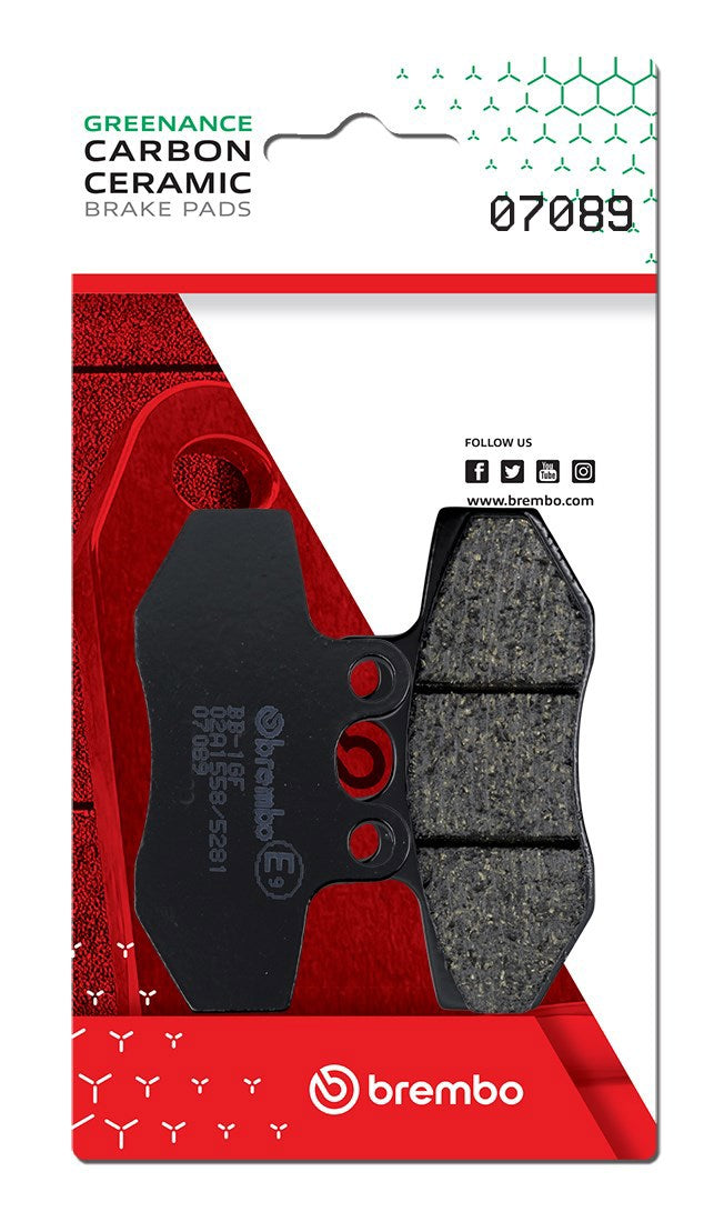 Pastillas de freno Brembo genuinas (7089)