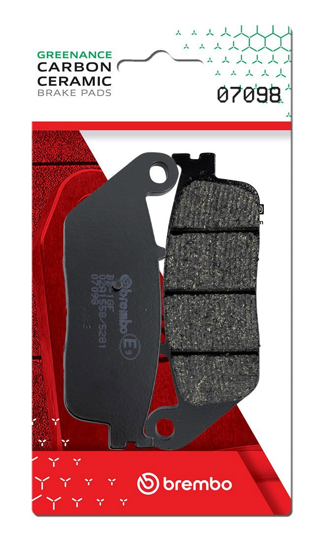 Pastillas de freno Brembo genuinas (7098)