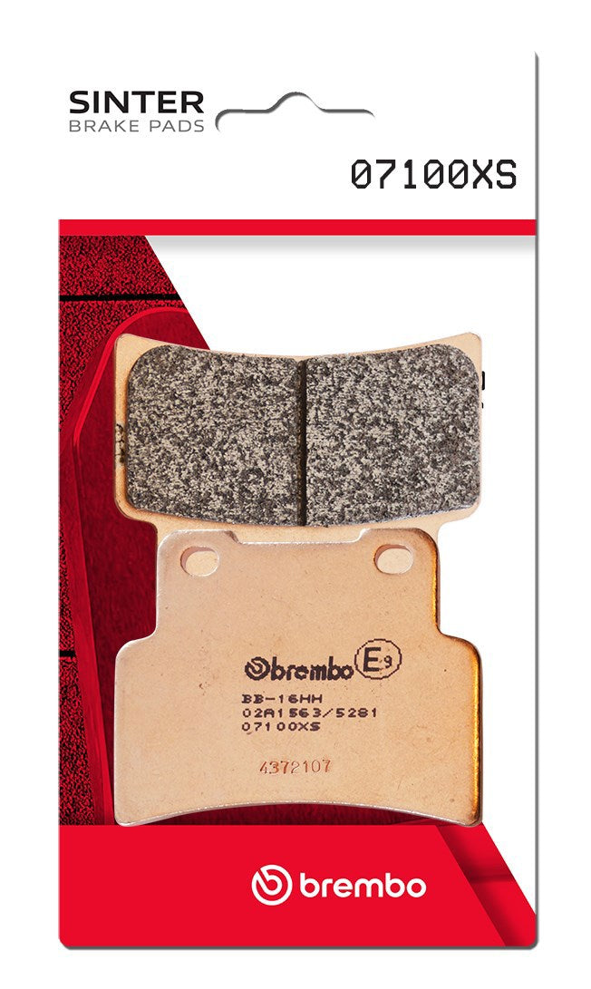 Pastillas freno Brembo sinterizadas (07100XS)