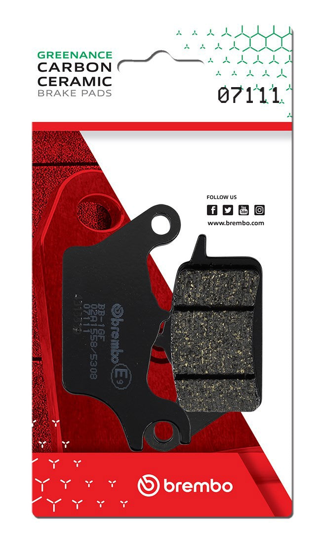 Pastillas de freno Brembo genuinas (7111)