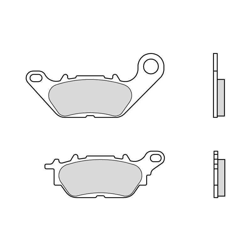 Pastillas de freno Brembo genuinas (7114)