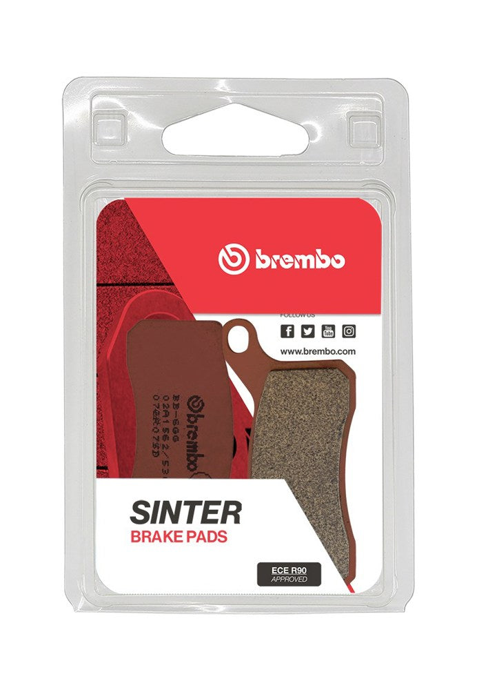 Pastillas freno Brembo sinterizadas (07GR07SD)