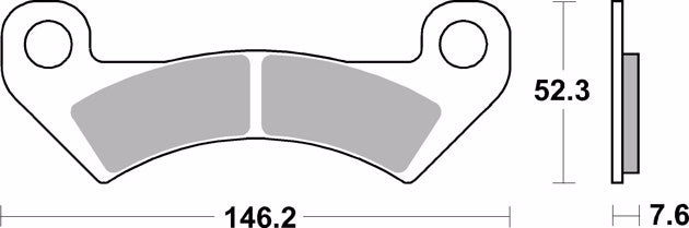 Pastillas freno Brembo sinterizadas (07GR85SD)