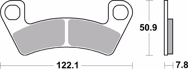 Pastillas freno Brembo sinterizadas (07GR87SD)