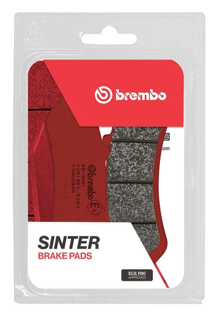 Pastillas freno Brembo sinterizadas (07HO39SA)