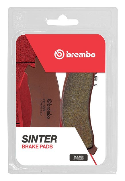 Pastillas freno Brembo sinterizadas (07HO68SD)
