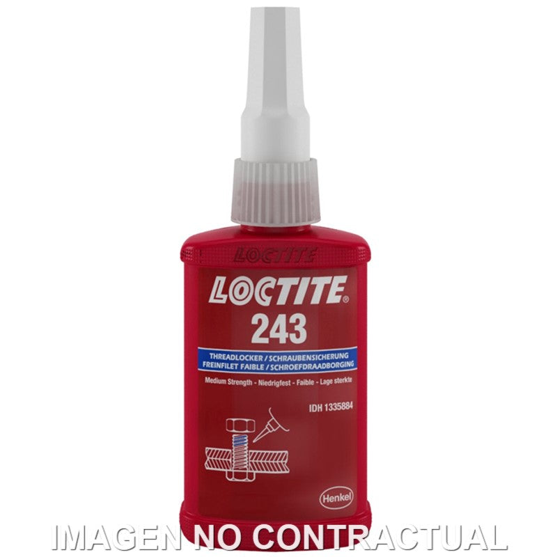 Loctite 243 BO 10ML EPIG Fijador resistencia Media Piezas aceitadas