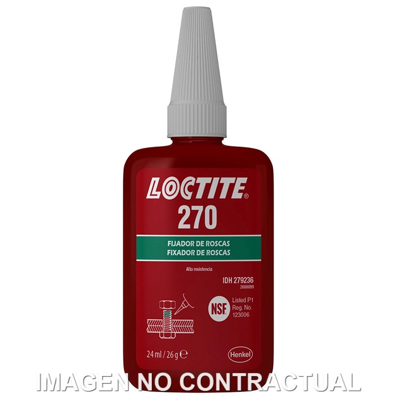 Loctite 270 BC 24ML Fijador Alta Resistencia