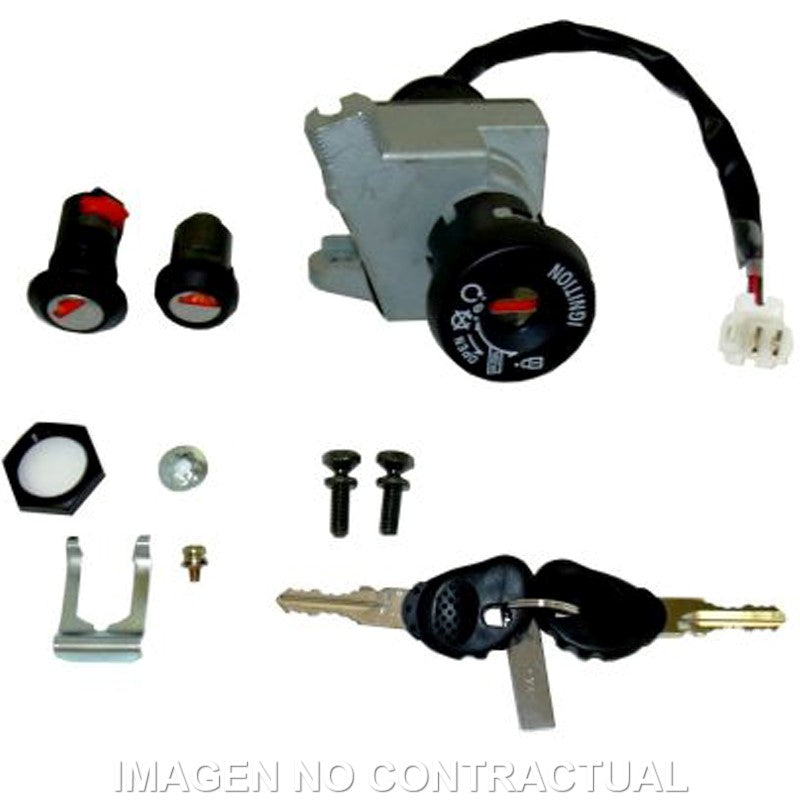 Kit llaves contacto, sillín y guantera Honda Psi 125