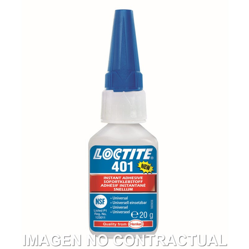 Loctite 401 20G Adhesivo instantáneo uso general