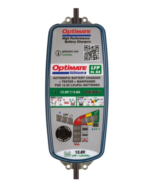 Cargador/Mantenedor de baterías Optimate Lithium TM-390