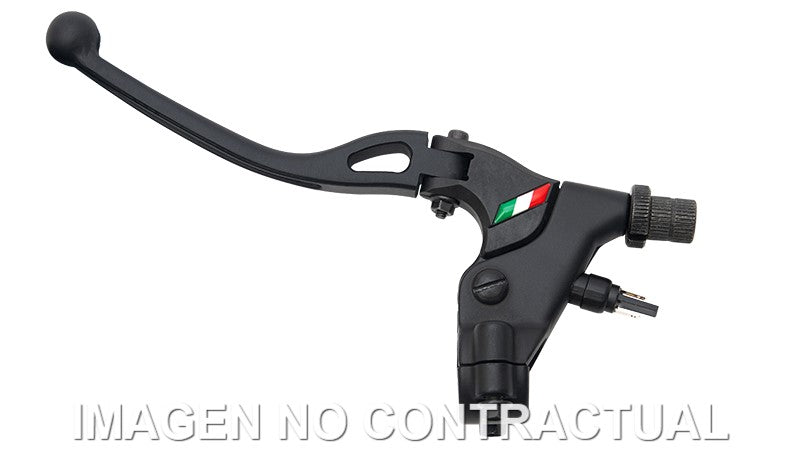 MANETA ABATIBLE DOMINO ENDURANCE ANTICORODAL F.26 CON SOPORTE IZQUIERDA