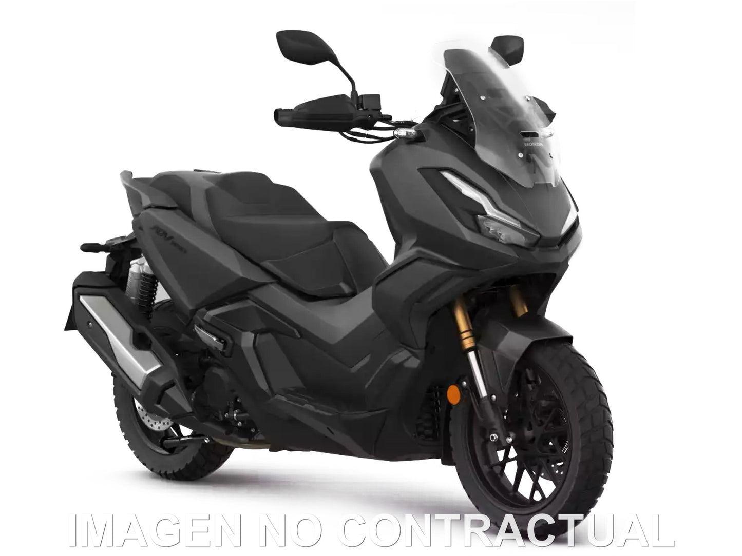 KIT PLASTICOS HERT HONDA ADV 350 NEGRO MATE
