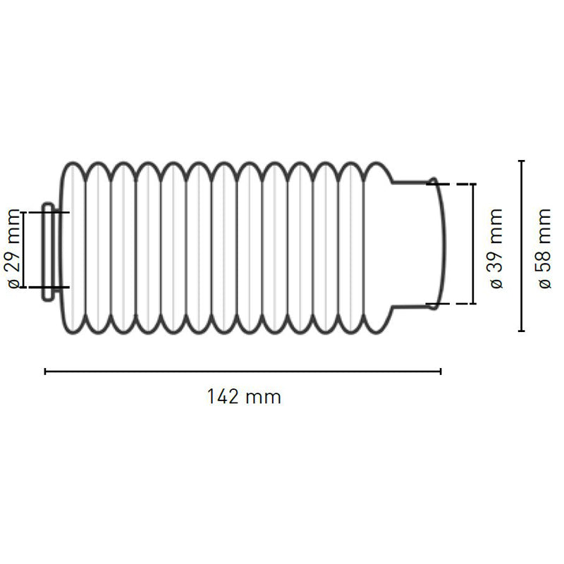 Fuelle Circuit 13 Dientes Negro