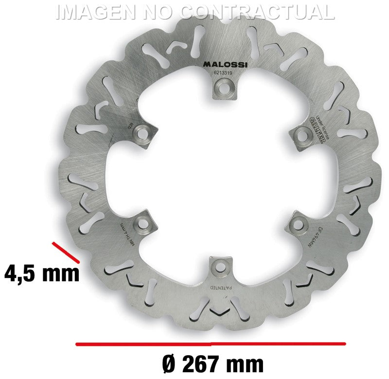Disco Freno Malossi Whoop Disc Yamaha T-Max 500