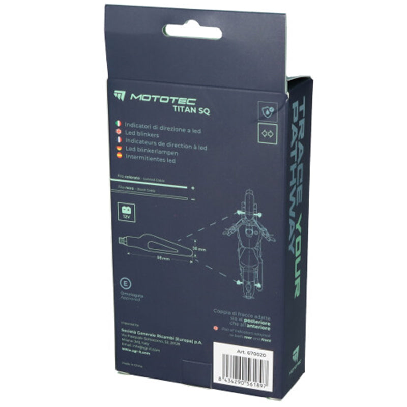 INTERMITENTES LED MOTOTEC TITAN SQ