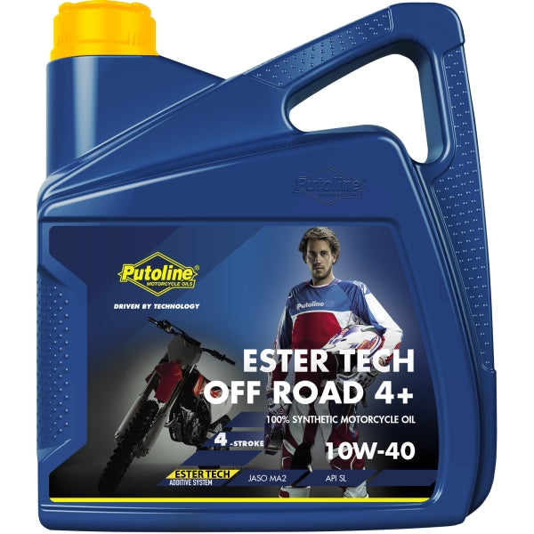 GARRAFA PUTOLINE ESTER TECH OFF ROAD 4+ 10W-40 4 L