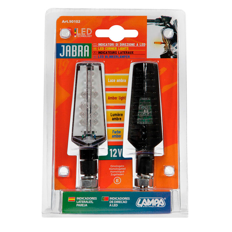 INTERMITENTES CON LED LAMPA JABRA 12V