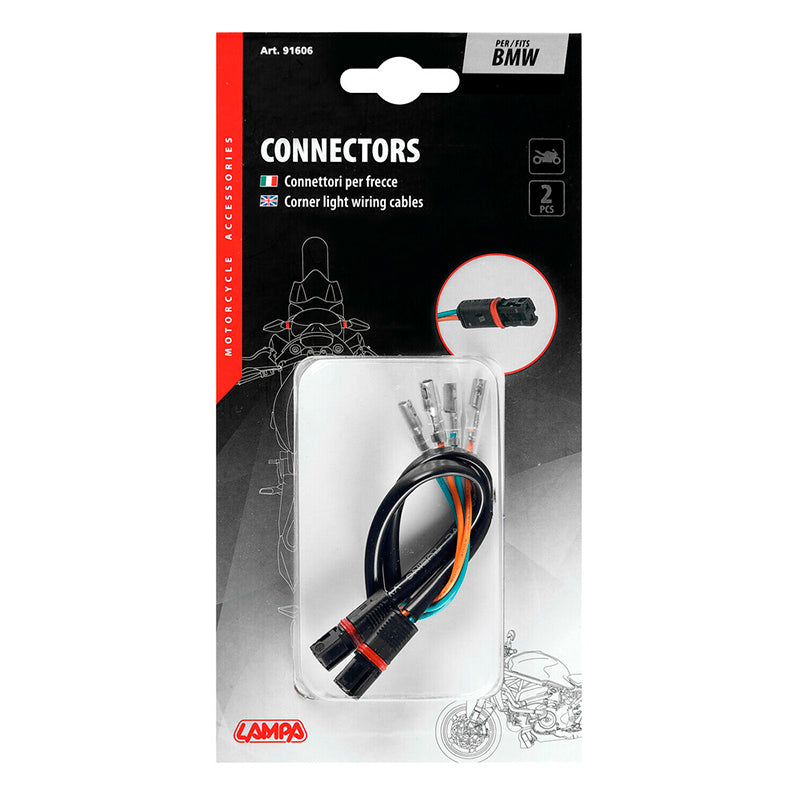 CONECTORES PARA INTERMITENTES LAMPA (2 UDS) COMPATIBLE PARA BMW