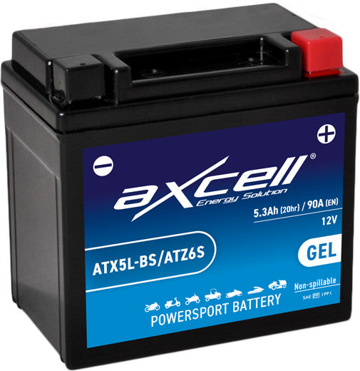 AXCELL Bateria Moto GEL ATX5L-BSATZ6S (200027)