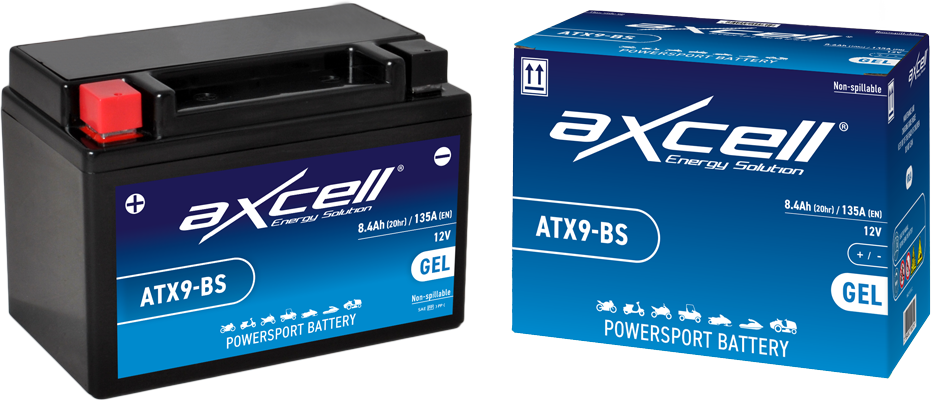 AXCELL Bateria Moto ATX9-BS AGM (200066)
