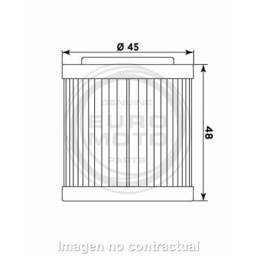 Filtro aceite Meiwa Husqvarna