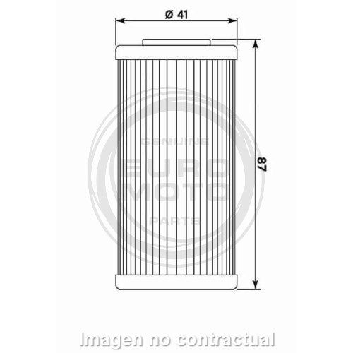 Filtro aceite Meiwa BMW G 450 X