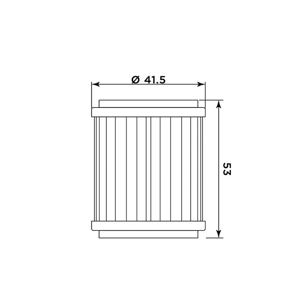 Filtro aceite Meiwa KTM LC4