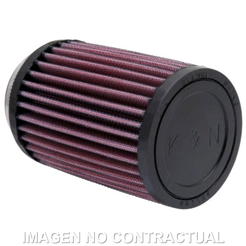 Filtro Potencia K&N Cilíndrico Tapa Goma D. 62 mm