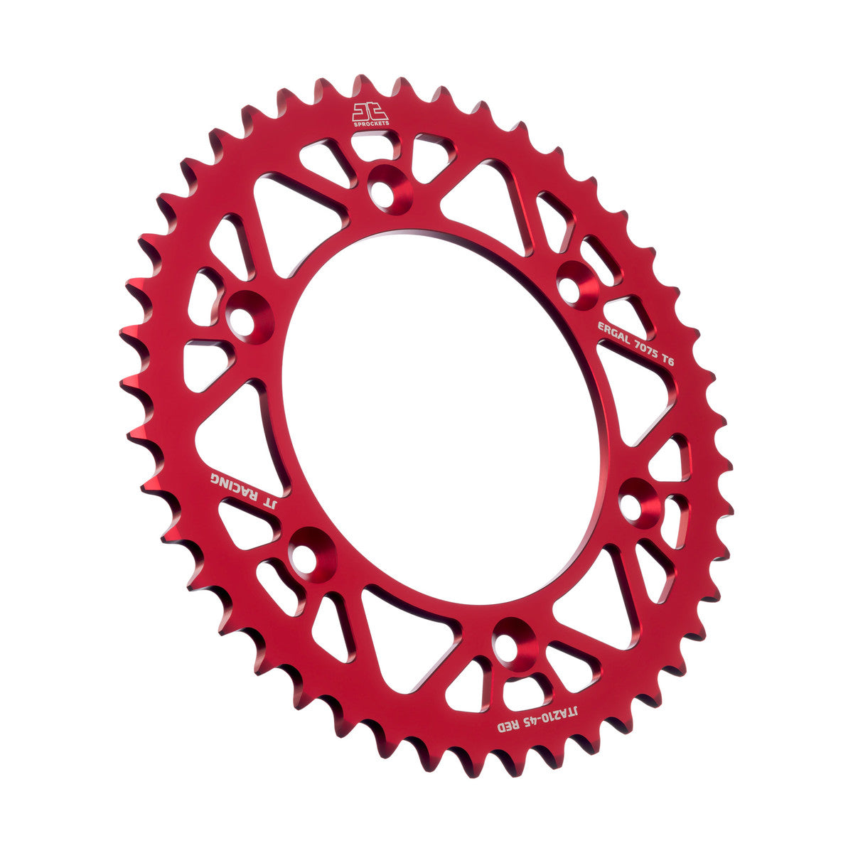 Corona JT SProckets Aluminio JTX210.45RED