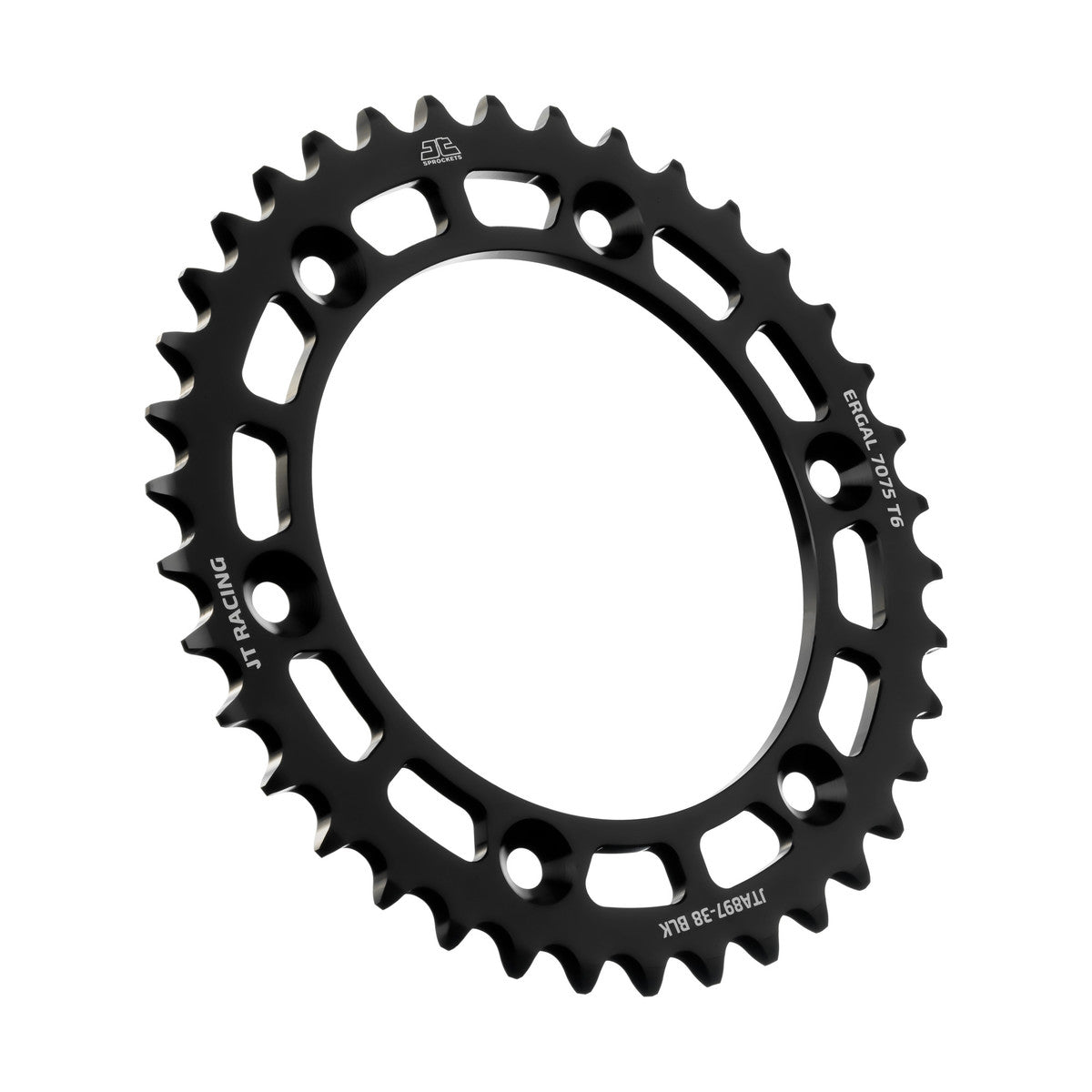 Corona JT SProckets Aluminio JTA897.38BLK