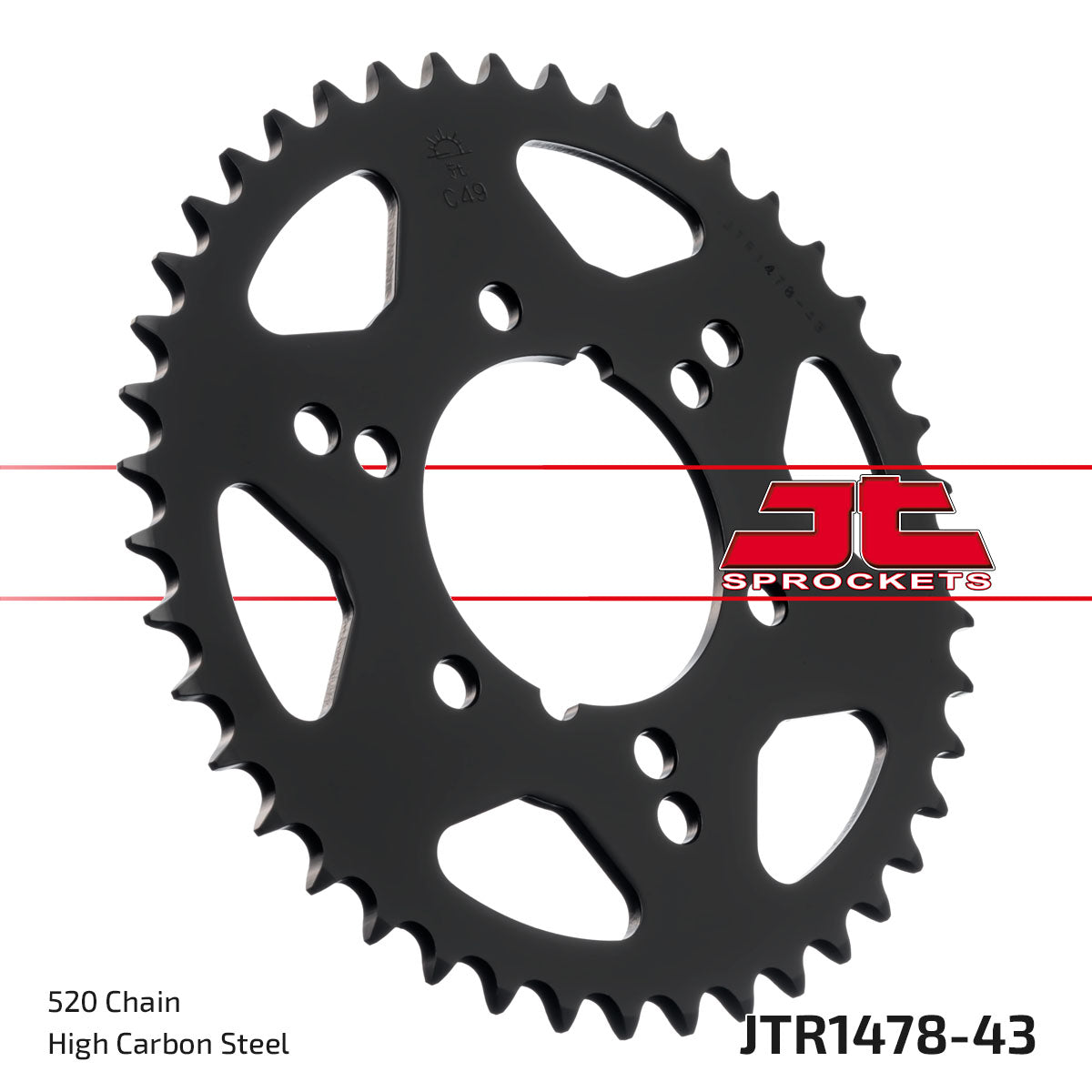 Corona JT Sprockets Acero JTR1478.43